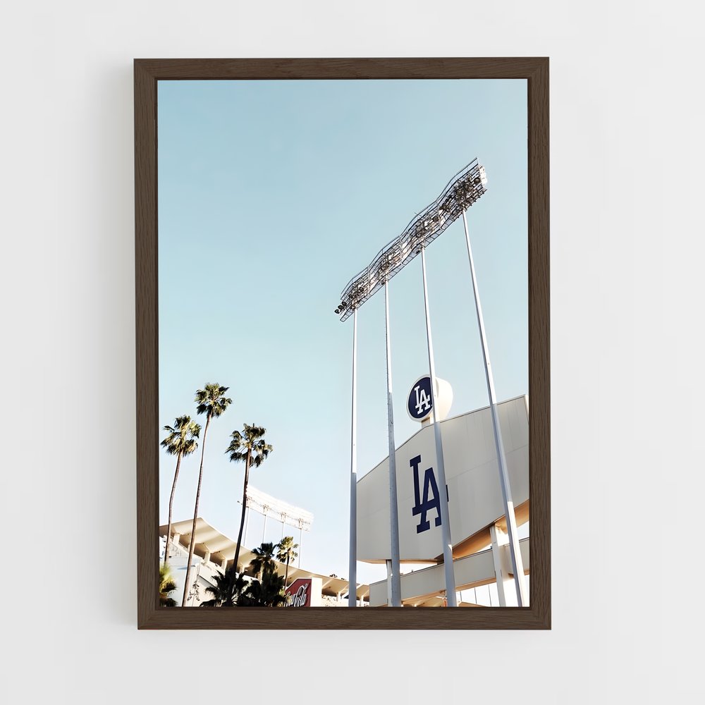 Poster Dodgers Paradise – affiche Baseball (vue 5)